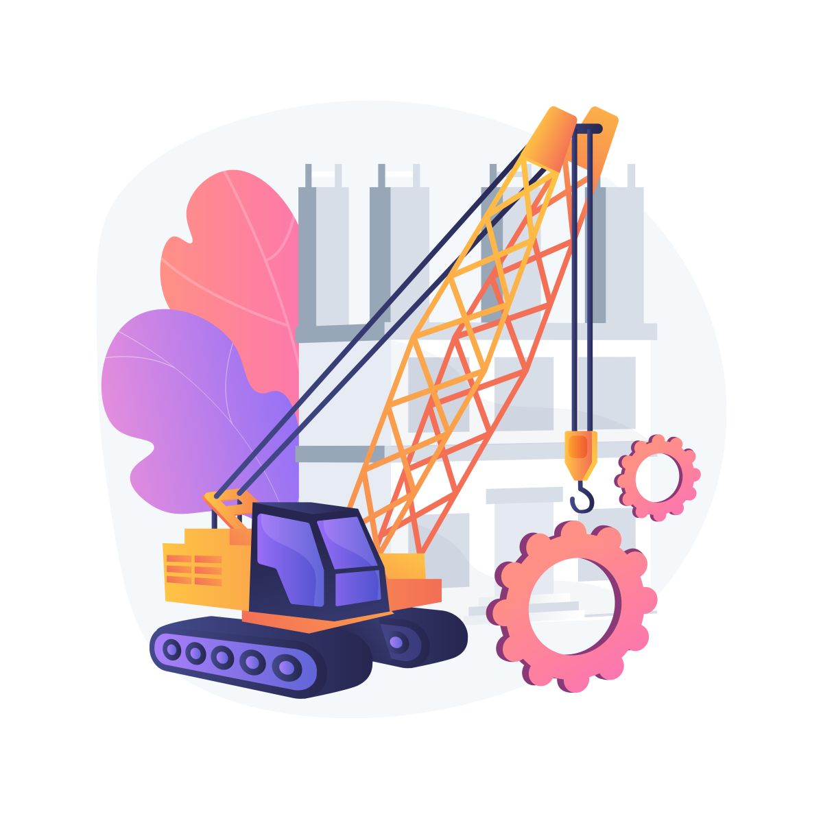diverse range of cranes