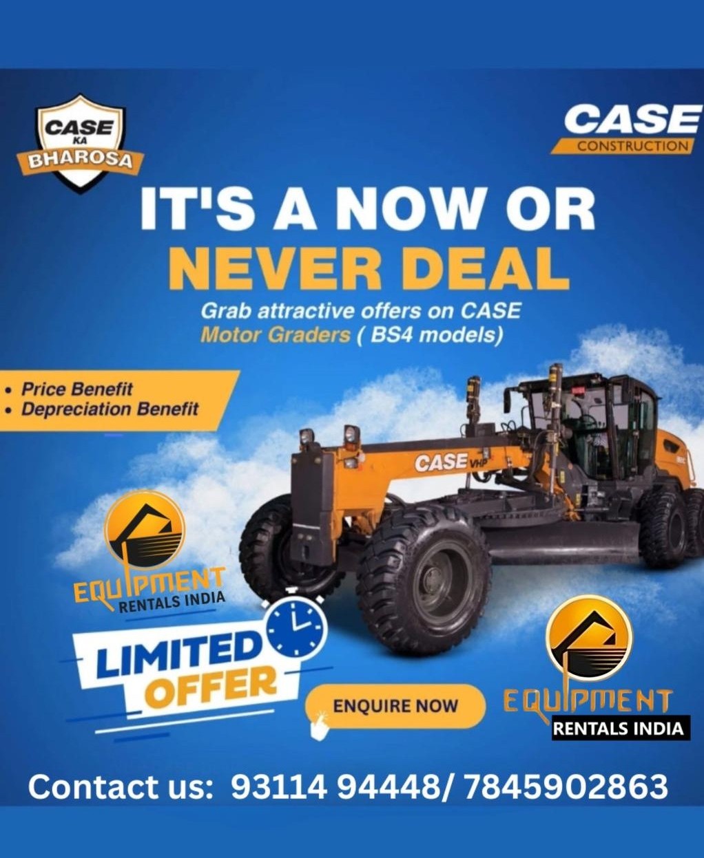 CASE Motor Graders Offer 1