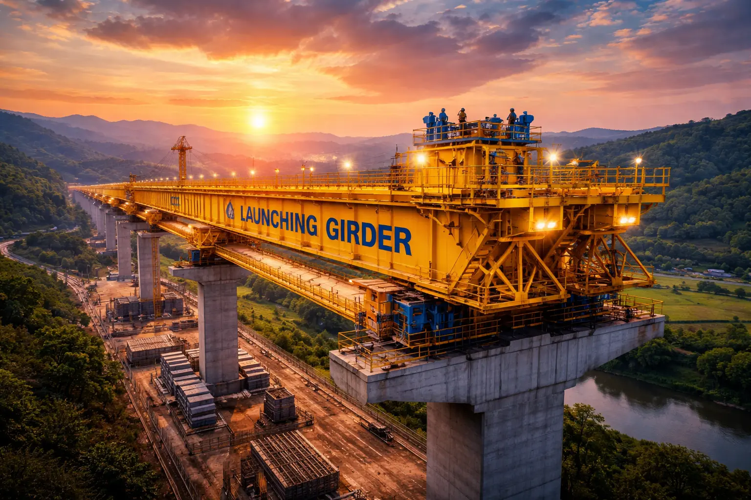 Industrial Girder Machine